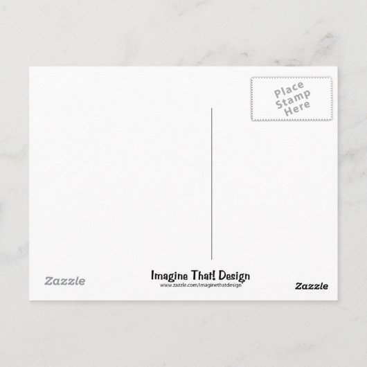 赤いバラ ポストカード (裏面)