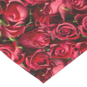 赤いバラ ロングテーブルランナー (コーナー)