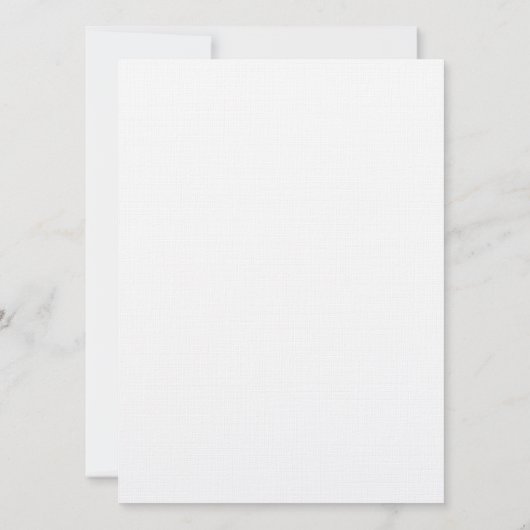 赤いバラ 招待状 (裏面)