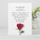 赤いバラ 招待状 (スタンド正面)