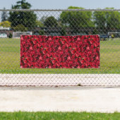 赤いバラ 横断幕 (インサイチュ)