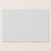 赤いバラ - 母の日 箔カード (内部)