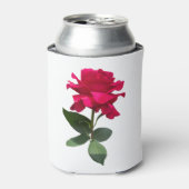 赤いバラ 缶クーラー (缶正面)