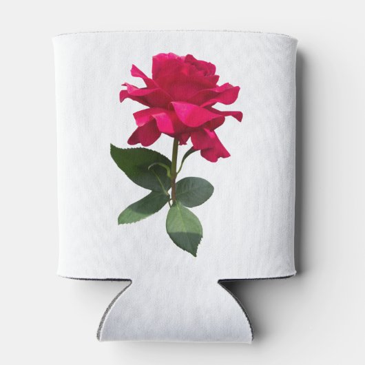 赤いバラ 缶クーラー (裏面)