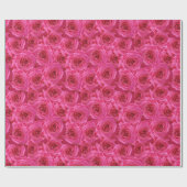 赤いバラ、花、赤、愛 ラッピングペーパー (フラット)