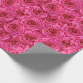 赤いバラ、花、赤、愛 ラッピングペーパー (角)