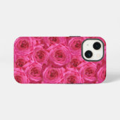 赤いバラ、花、赤、愛 iPhoneケース (裏面横)