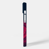 赤いバラ、雨粒ムードVibe Case-Mate iPhoneケース (裏面 / 左)