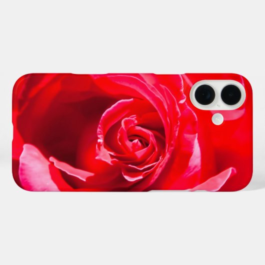 赤いバラ Case-Mate iPhoneケース (裏面 (横))