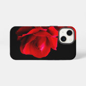 赤いバラ iPhoneケース (裏面横)