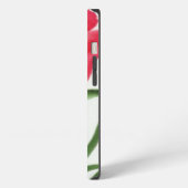 赤いバラ iPhoneケース (左側面)