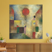 赤いバルーン キャンバスプリント (インサイチュ (リビング))