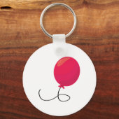 赤いバルーン キーホルダー (正面)