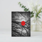 赤いバルーン ポストカード (スタンド正面)