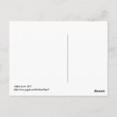 赤いバルーン ポストカード (裏面)