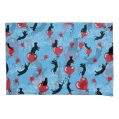 赤いバルーン 枕カバー (正面左)