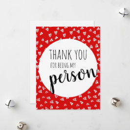 赤いバレンタインカード シーズンカード