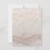 赤いバーガンディの花。 サンキューカード (裏面)