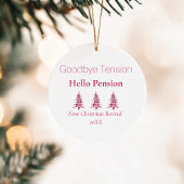 赤いパゴダのクリスマスツリーリタイアメント1 – 写真 セラミックオーナメント