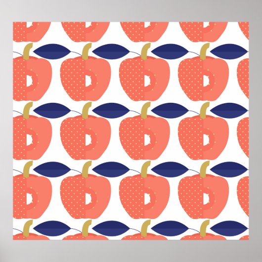 赤いパプリカ：スパイスインスパイアシームレス。 ポスター (正面)