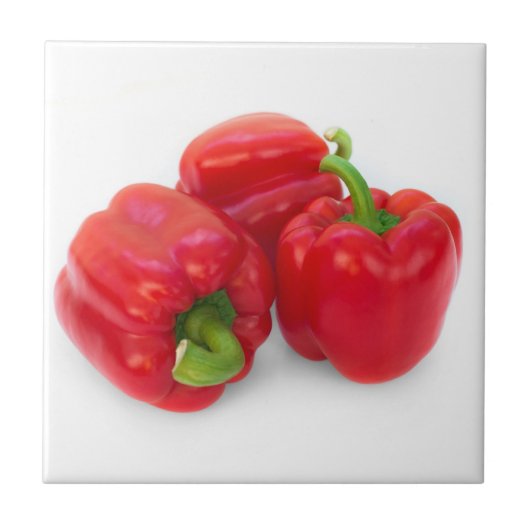 赤いパプリカ タイル (正面)