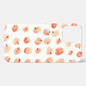 赤いパラダイスのリンゴの柄 Case-Mate iPhoneケース (裏面 (横))