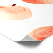 赤いパラダイスリンゴ ポスター (角)