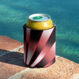 赤いパワー透視投影グラデーション塗り潰しスケッチ 缶クーラー