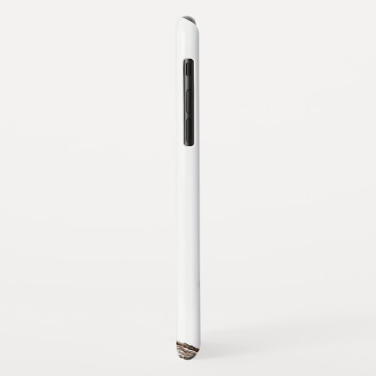 赤いパンダが木の幹からのぞいている Case-Mate iPhoneケース (裏面/左)