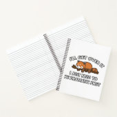 赤いパンダを乗り越える ノートブック (内部)