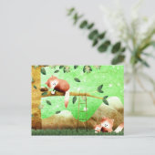 赤いパンダ来が用意した… ポストカード (スタンド正面)