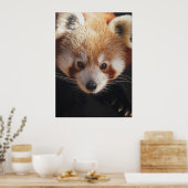 赤いパンダ ポスター (キッチン)