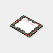 赤いパーソナライズされたさくらんぼの投稿Itメモ ポストイット (アングル)