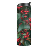 赤いヒイラギの果実 タンブラー (回転左)