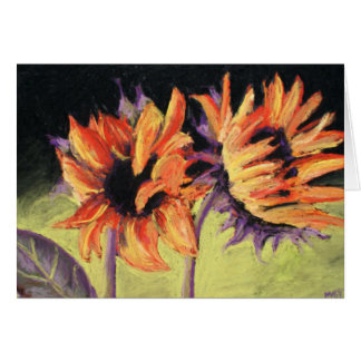 赤いヒマワリ(私)