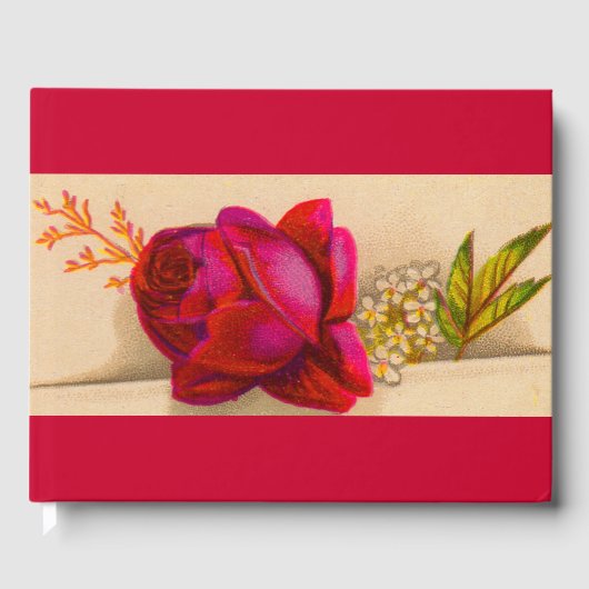 赤いビクトリアンバラ ゲストブック (正面)