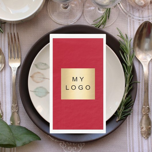 赤いビジネスロゴ