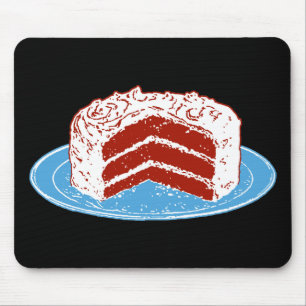 赤いビロードのケーキ マウスパッド