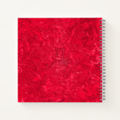 赤いビロード..... ノートブック (裏面)