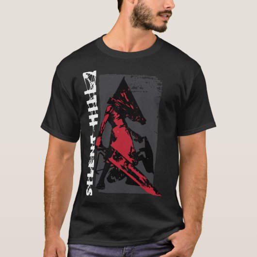 赤いピラミッド型ギフト ファミリー Tシャツ (正面)