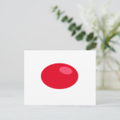 赤いピルポストカード ポストカード (スタンド正面)