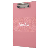 赤いピンクのろうけつ染めと青い水の色名 クリップボード (左)