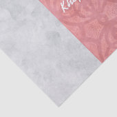 赤いピンクのろうけつ染めグレーの水の色と名前 薄葉紙 (詳細)