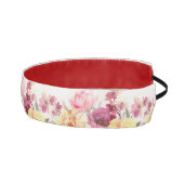 赤いピンク色の紫色の黄色い花 アスレチックヘッドバンド (右)