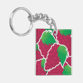 赤いファンキーぶどう キーホルダー (正面左)