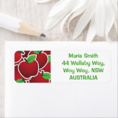 赤いファンキーリンゴ ラベル (インサイチュ)