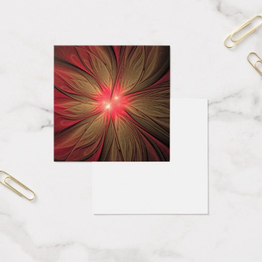 赤いファンシーのフラクタル花 (オフィス)