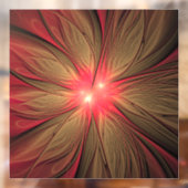 赤いファンシーのフラクタル花 ウィンドウサイン (シート2)