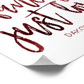 赤いファンシーは愛 |ダーククリムゾン結婚ズ ポスター (角)