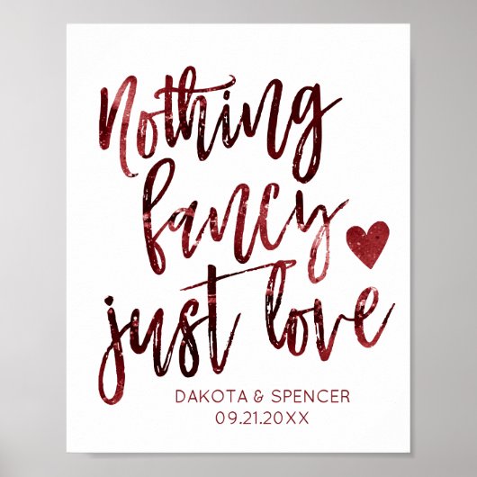 赤いファンシーは愛 |ダーククリムゾン結婚ズ ポスター (正面)